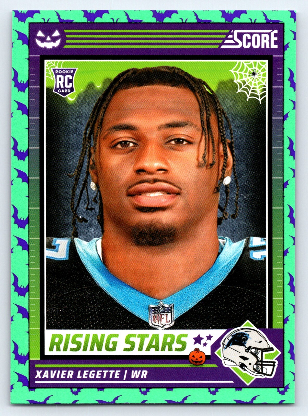 2024 Score A-Treat #49 Xavier Legette Rising Stars Rookie Card RC Bats