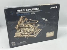 ROKR Marble Parkour Marble Run LG501 Robotime Wood Game. New sealed