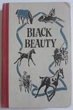 Vintage Black Beauty illustrated hardcover book 1954