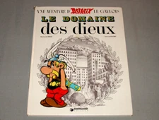 1975 Astérix Le Domaine des Dieux  Editions Dargaud  French Hardcover Comic Book