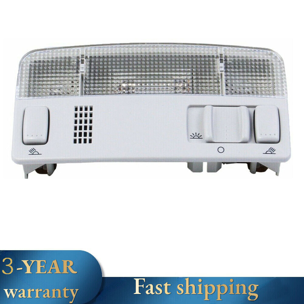 Gray Interior Dome Reading Light For Volkswagen Passat Golf Jetta