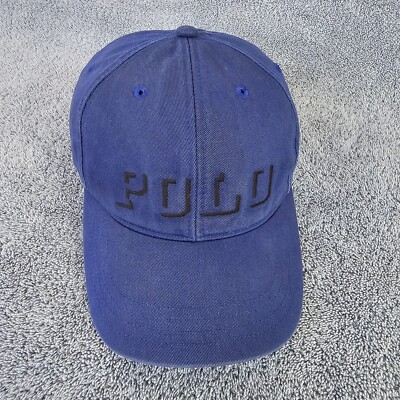 Vintage POLO RALPH LAUREN Hat Block Letter Spell Out