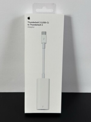Apple MMEL2AM/A Thunderbolt 3 USB-C to Thunderbolt 2 Adapter (Brand New, Sealed)