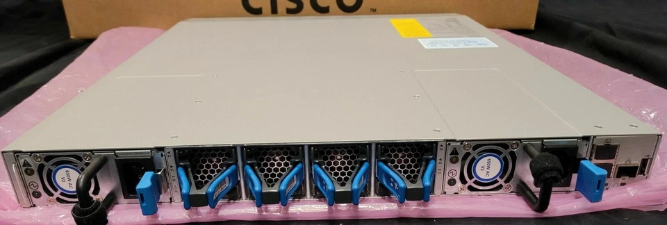 Cisco Nexus N9K-C93108TC-EX 48 Port + 6 x40/100 QSFP+ Gigabit Ethernet Switch - Image 4 of 4