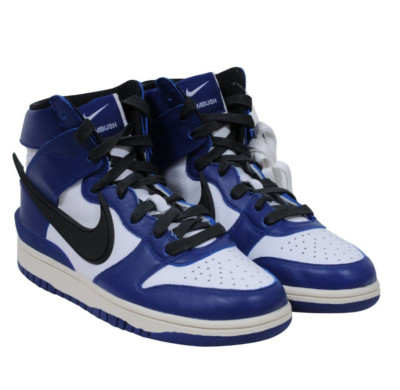 Nike Men Ambush Dunk High Top Sneakers Size US 6.5 Royal Blue White Trainers