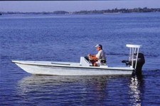 FLATS DECK POLING PLATFORM BOAT TRAILERABLE C...
