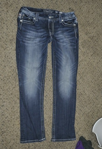 Me Jeans Size 30 Easy Straight Mid Rise 