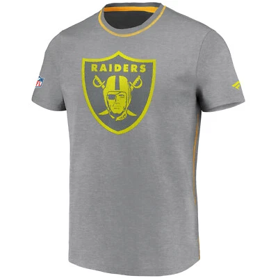 NFL T-Shirt Las Vegas Raiders Iconic Carnival Frottee Terry Logo Football Shirt