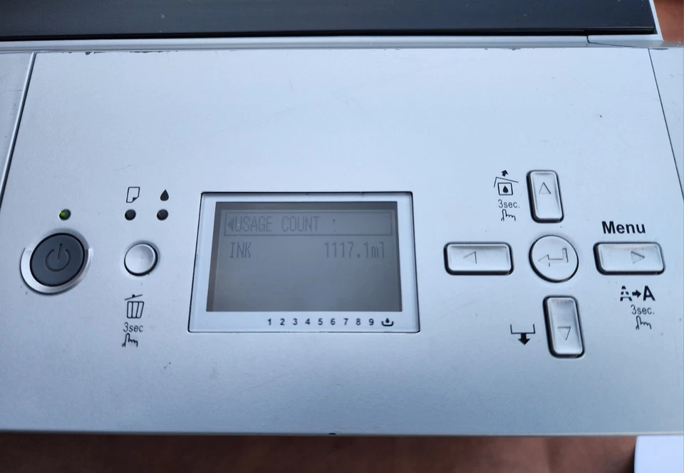 Epson Stylus Pro 3880 Ultra Chrome K3 Wide Format Color Printer  Need  INK - Image 2 of 4