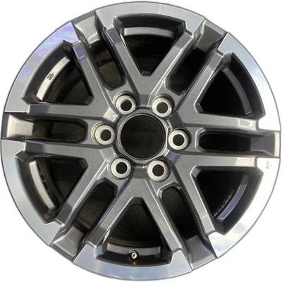Toyota Machined Charcoal Tacoma Original Wheel 18x7.5 2024-2026 Alloy OEM 10641 - Image 1 of 4