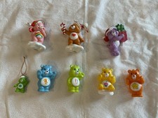 Vintage Lot Of 8 TCFC Care Bears Mini Figures 2.5  3  