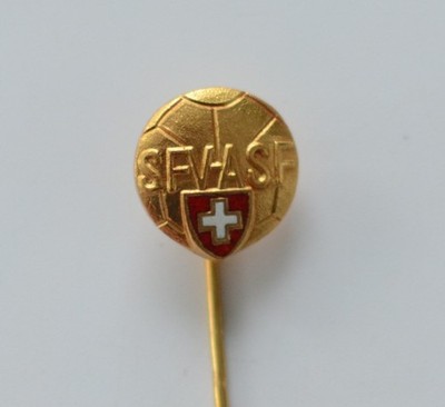 Fussball Anstecknadel Fussballverband Schweiz F.A. Verband Suisse Switzerland