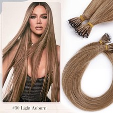 Nano Ring Micro Bead THICK Double Drawn Hair Extension 100% Remy Human Hair 150S