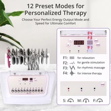 2 in 1 EMS Microcurrent Muscle Stimulation Machine for Muscle Relax Pain Removal