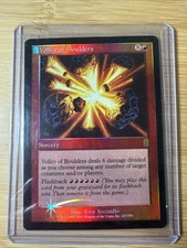 MTG Volley of Boulders FOIL Odyssey Rare LP