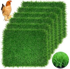 Irieiply 6 Pack 12"x12"x1.2" Chicken Nesting Pads for Laying Eggs, Washable A...