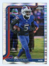 2025 Topps Chrome Football Pulsar Refractor Joshua Palmer #31