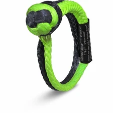 Bubba Rope Gator Jaw Pro - Green/Black Shackle - 7/16" 176745PROGB