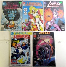 Legion of Super-Heroes Lot of 5 289, Annual 2, 3, 3rd 24, 4th 43 1993 DC Comics