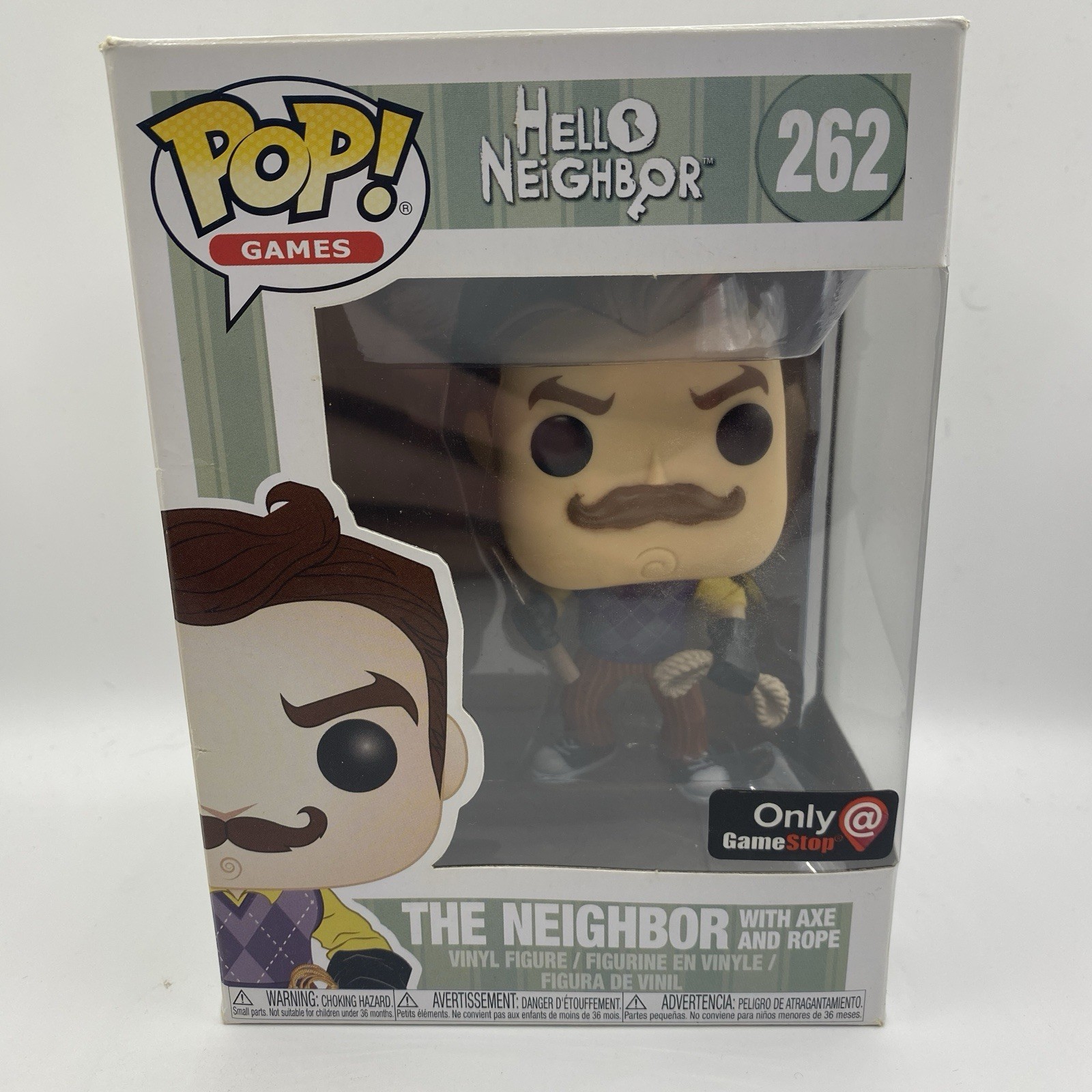 Funko Pop Hello Neighbor - The Neighbor #262 GameStop Exclusive