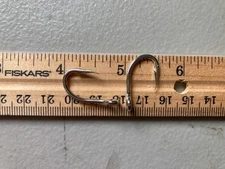 200  Eagle Claw L316MGM Nickel Live Bait hooks 1/0 NICE DORADOS