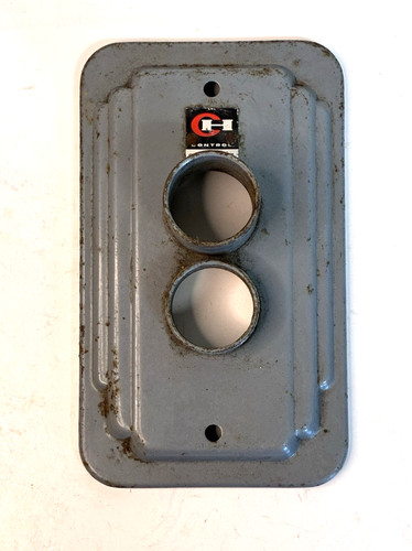 Vintage Cutler Hammer Push Button Power Switch Cover Delta Rockwell