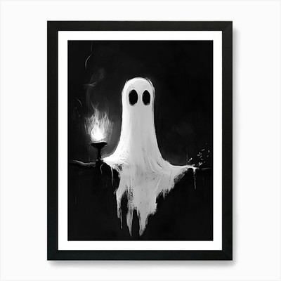 Geist 1 Kunstdruck gerahmt Wandbild Poster Leinwanddruck Bild