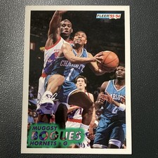 Fleer Muggsy Bogues Charlotte Hornets #17 Basketball 1993-94 Base Set