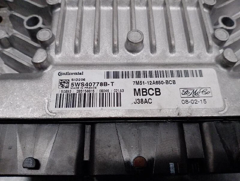 7M5112A650BCB centralina motore per FORD FOCUS TURNIER (CB4) 1.8 2007 4633991 - Immagine 4 di 4