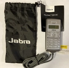 Jabra Dial 520 OC USB 2.0 VoIP Handset/Speakerphone (Silver) 