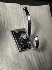 Alno A7999-PC Geometric Bath Universal Robe Hook Polished Chrome