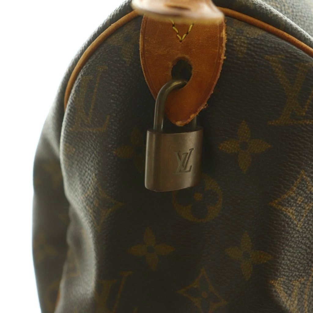 LOUIS VUITTON Speedy 30 M41108 Handbag Boston bag Monogram Brown Women's Auth thumbnail 7