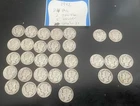 Lot of 31 1942 MERCURY DIMES Total 90% Silver 5 Denver 2 San Fran 24 Phil 2.68oz