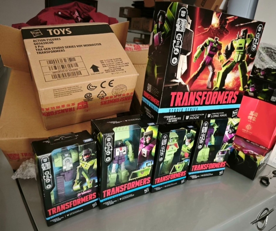 Transformers Studio Series 86 Devastator ( set of 6 Constructicons ...