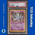 2000 POKEMON WIZARDS BLACK STAR PROMO NINTENDO POWER MAGAZINE #12 MEWTWO PSA 5