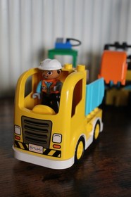 Lego Duplo 10475 The Truck and the Excavator + Bob the Handyman 3273 3295