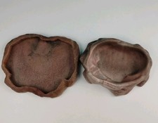 ZooMed Reptile Food/Water Dishes FD  WD-30 Medium Lot Of 2 Repti Rock