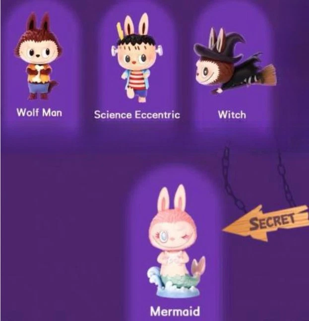 Монстры Карнавальная Серия Helloween Подтвержденная Фигурка в Слепой Коробке Милая Игрушка подарок - Изображение 4 из 4