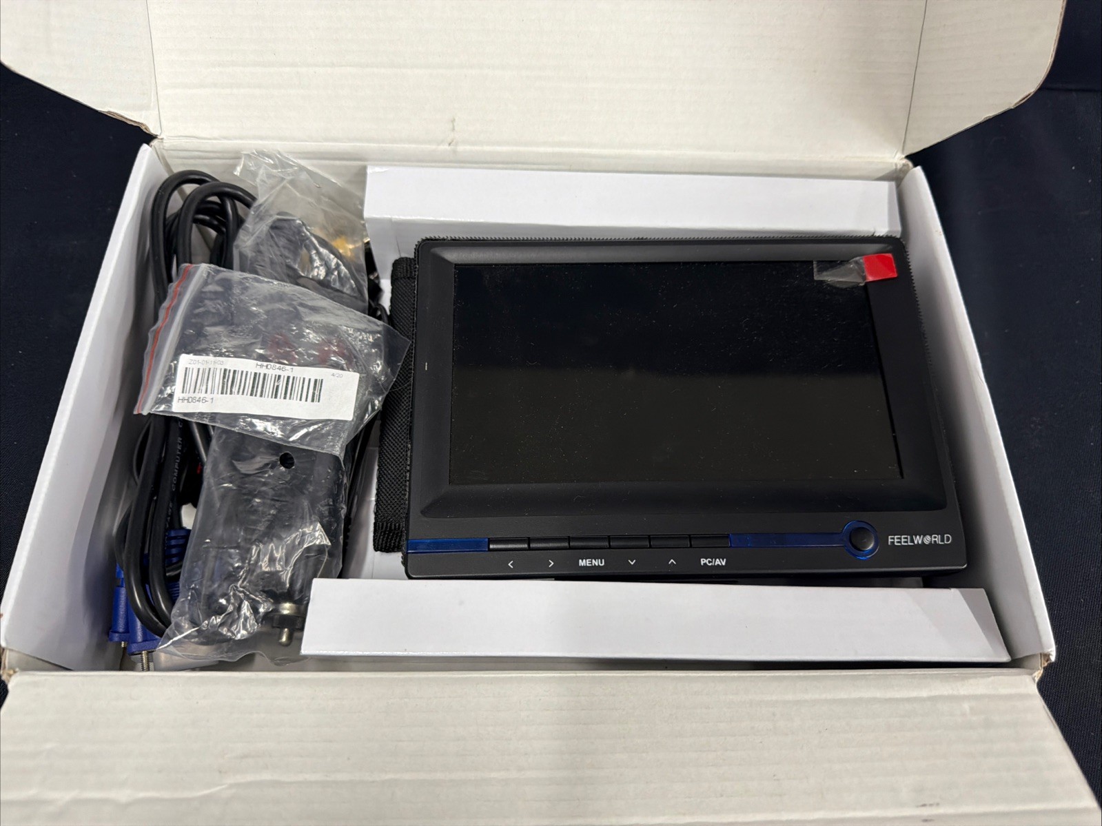 FEELWORLD FW639AH 7" TFT LCD Color Monitor VGA AV RCA New Open Box