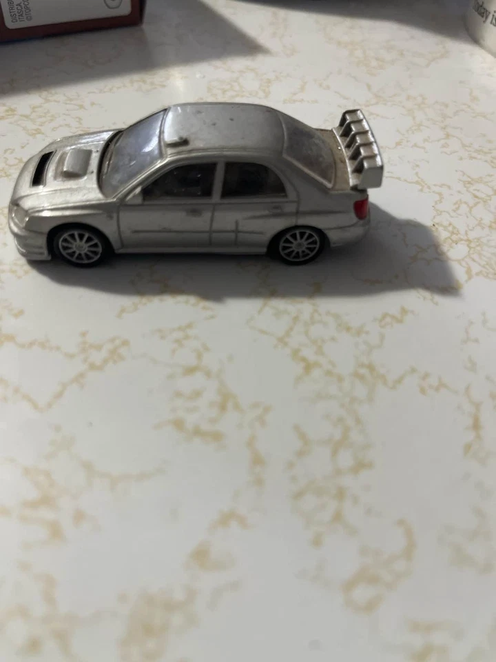 1:32 Jada Fast & Furious Subaru Impreza WRX STI Silver Diecast Car - Image 2 of 4