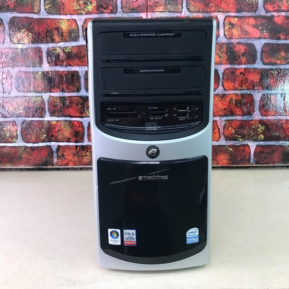 eMachines T5274a PC for Retro Gaming Pentium D 2.00GHz 2GB RAM (Windows 7 Pro) - Image 3 of 4