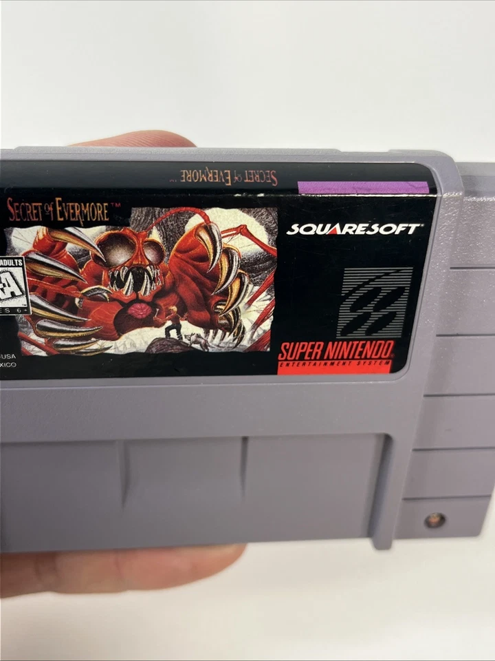 Secret of Evermore (Super Nintendo Entertainment System, 1995) Tested working - Image 2 of 4