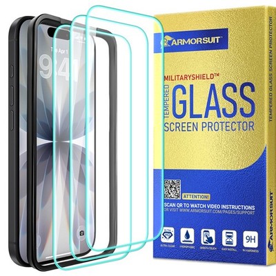 [3 Pack] ArmorSuit iPhone 17 Series (2025) Tempered Glass Screen protector