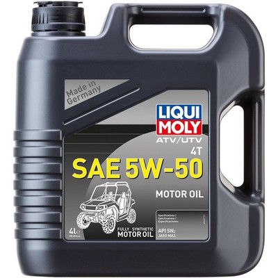 Liqui Moly 20214 4T Synthetic ATV Motor Oil - 5W-50 - 4L