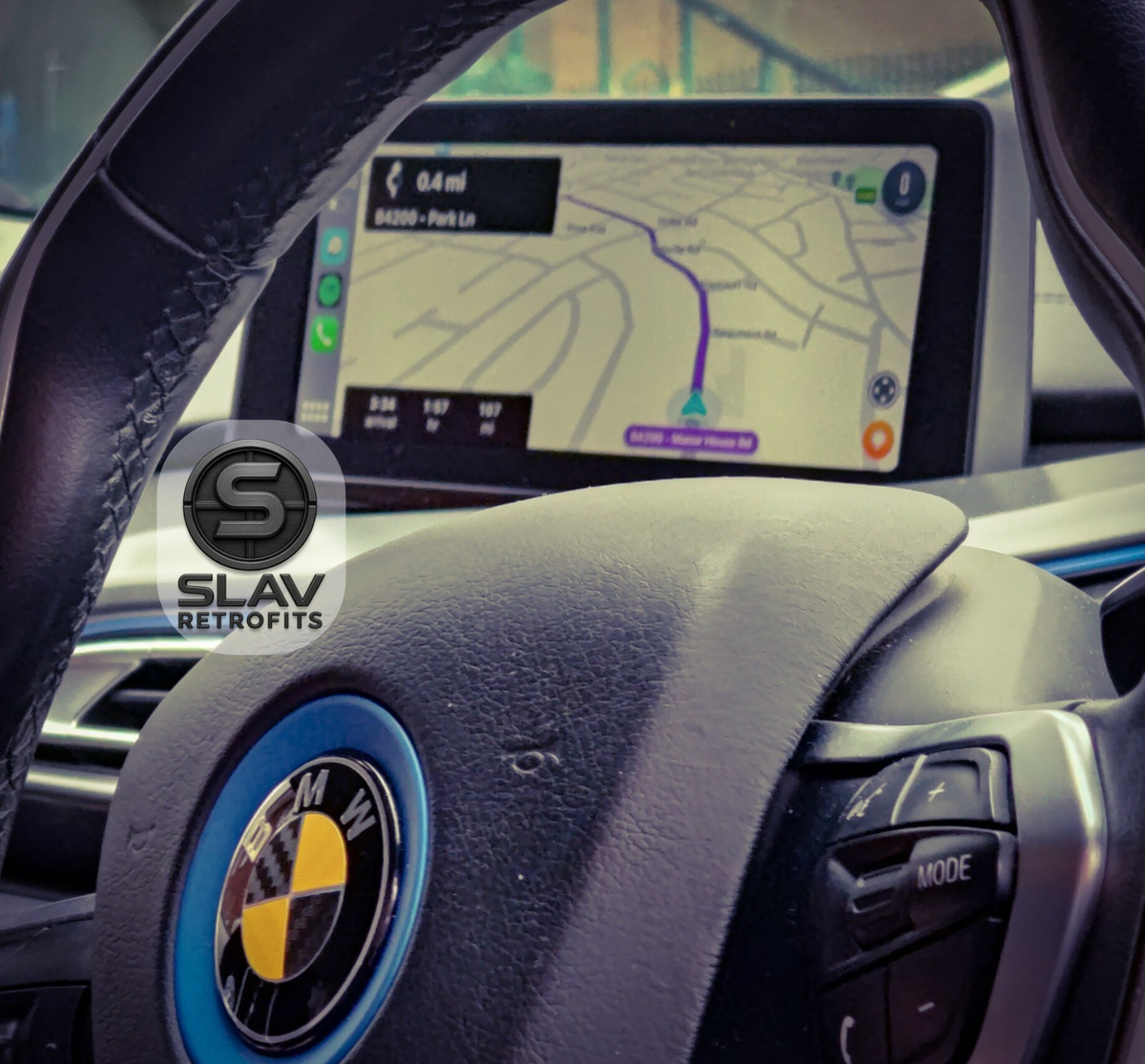 bmwi3 CarPlayボックス BMW i3 i8 Electric I01 Wireless Apple CarPlay Android Auto MMI Box