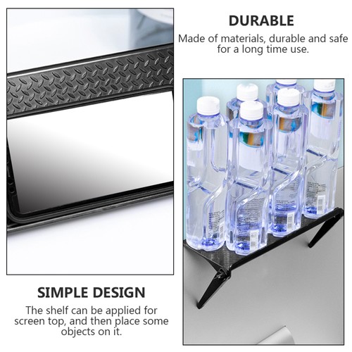 Computer Monitor Shelf Laptop Elevated Rack Storage Pc Stand Riser with - 第 10/12 張圖片