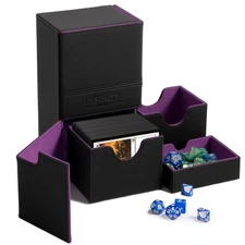Infinity Vault Premium Commander Deck Box – MTG Deck Box for 200+ Double Slee...