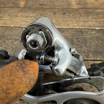 Vintage Shimano Dura-Ace RD-7700 Rear Derailleur 9 Speed Short