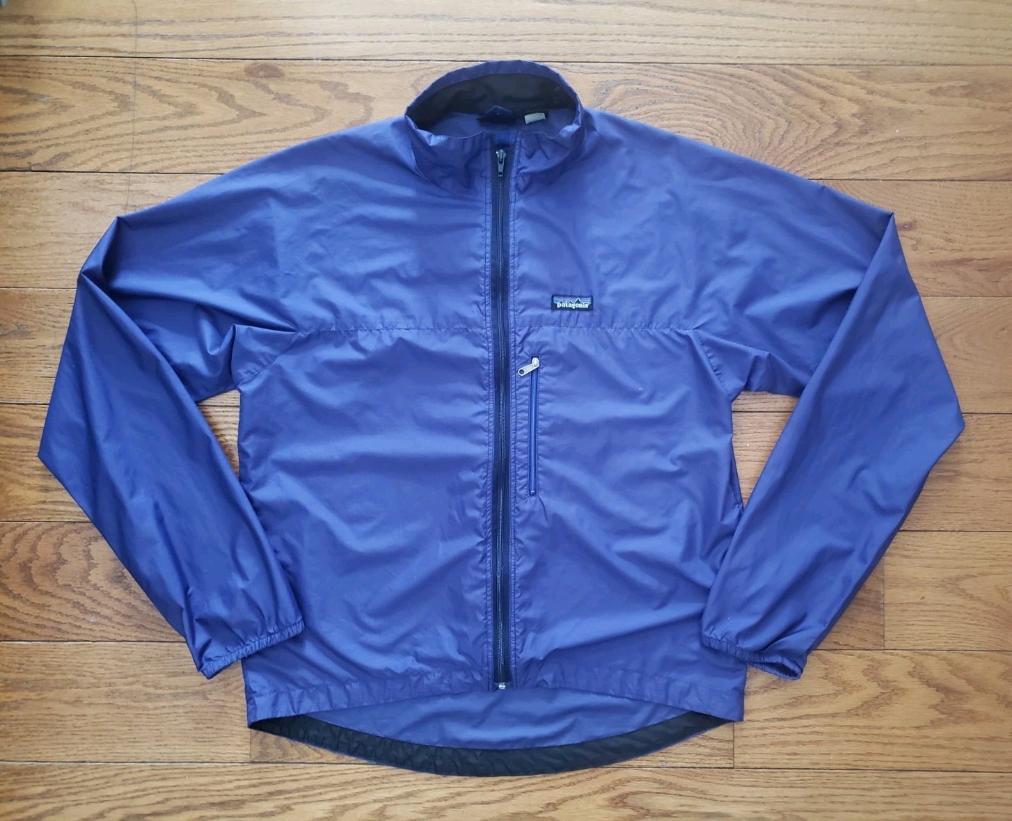 Vintage Patagonia Jacket Womens Medium Velocity Shell Windbreaker 90s Purple