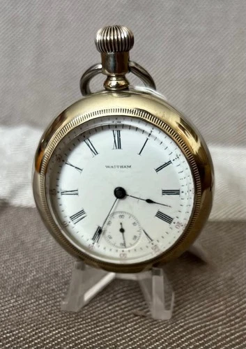 1892 Waltham Grade: No. 1 Model 1883 Size 18, Jewels 7, Pocket Watch